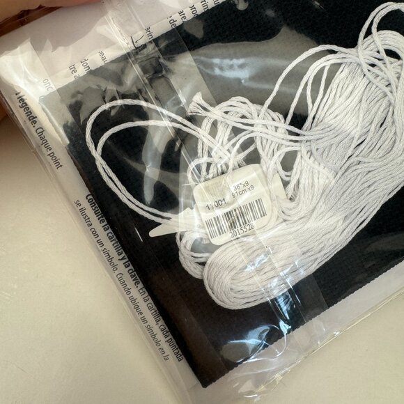 Dimensions Counted Cross Stitch Kit Home Crazy Home Funny 5x7 Black White Decor - Picture 5 of 10